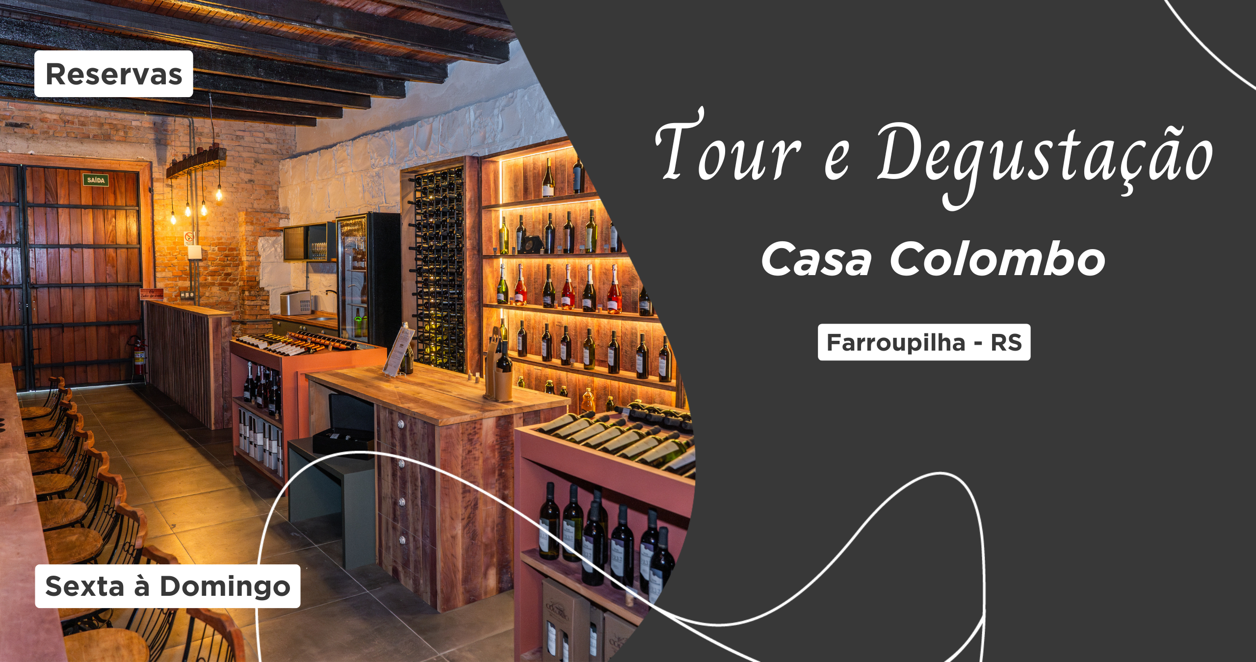 Tour e Degustação – Colombo